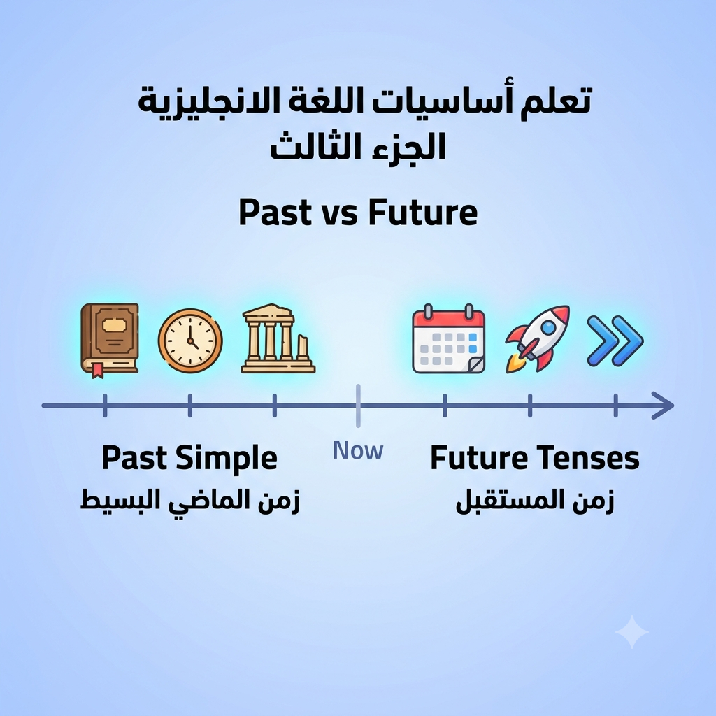 تعلم أساسيات اللغة الانجليزية الجزء الثالث